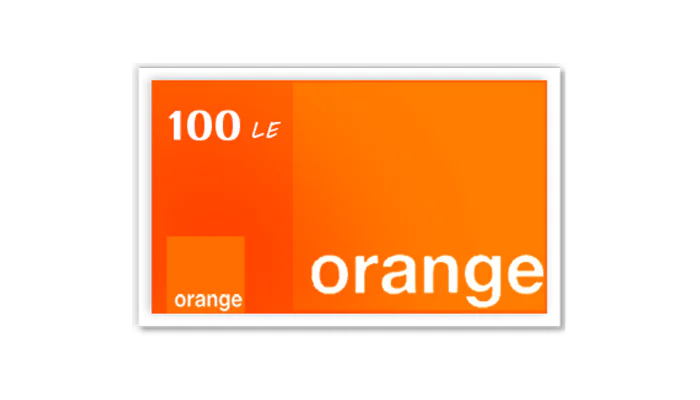 Orange card 100 Pound
